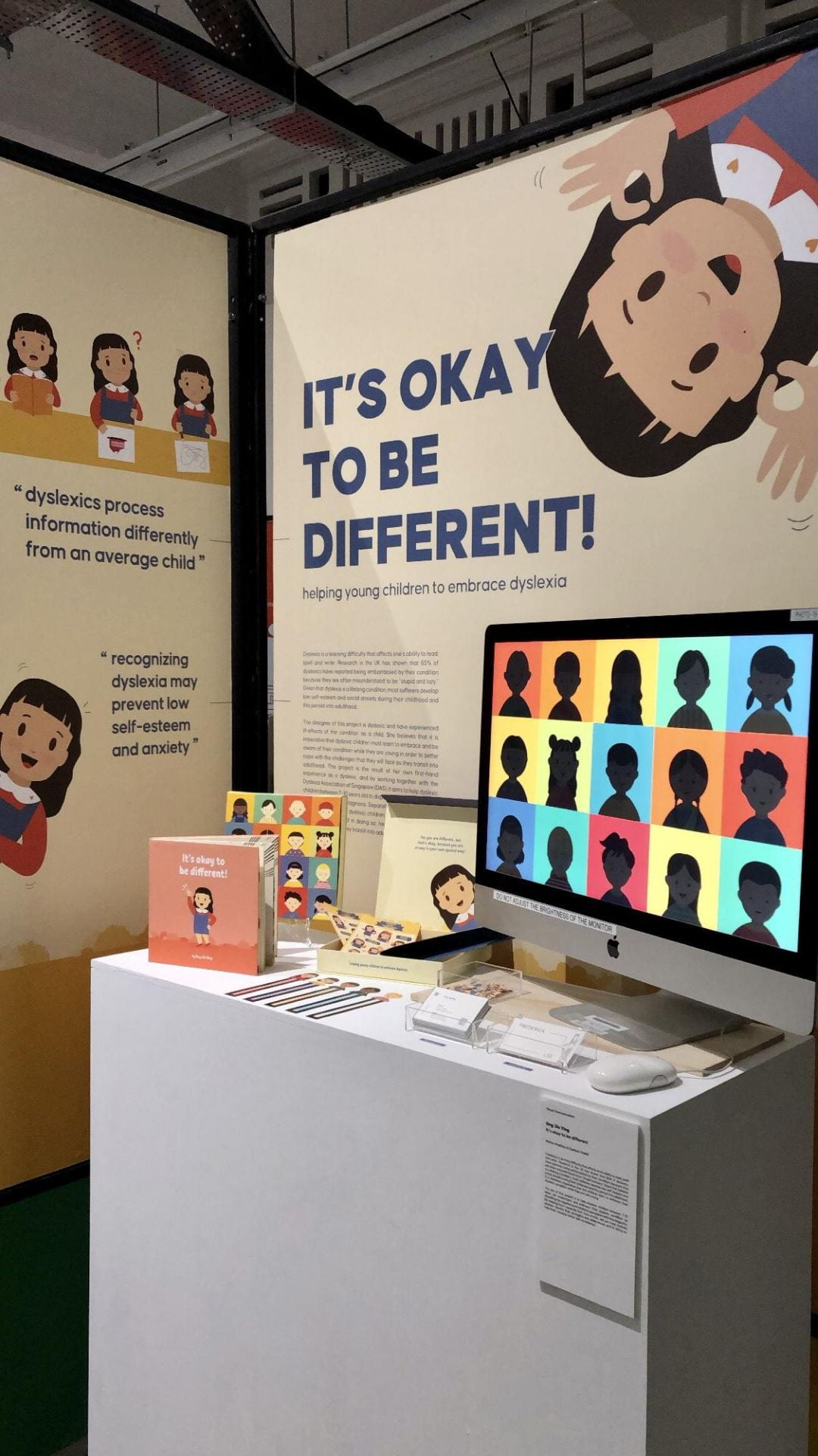 It's okay to be different! - helping young children to embrace dyslexia at NTU ADM Portfolio