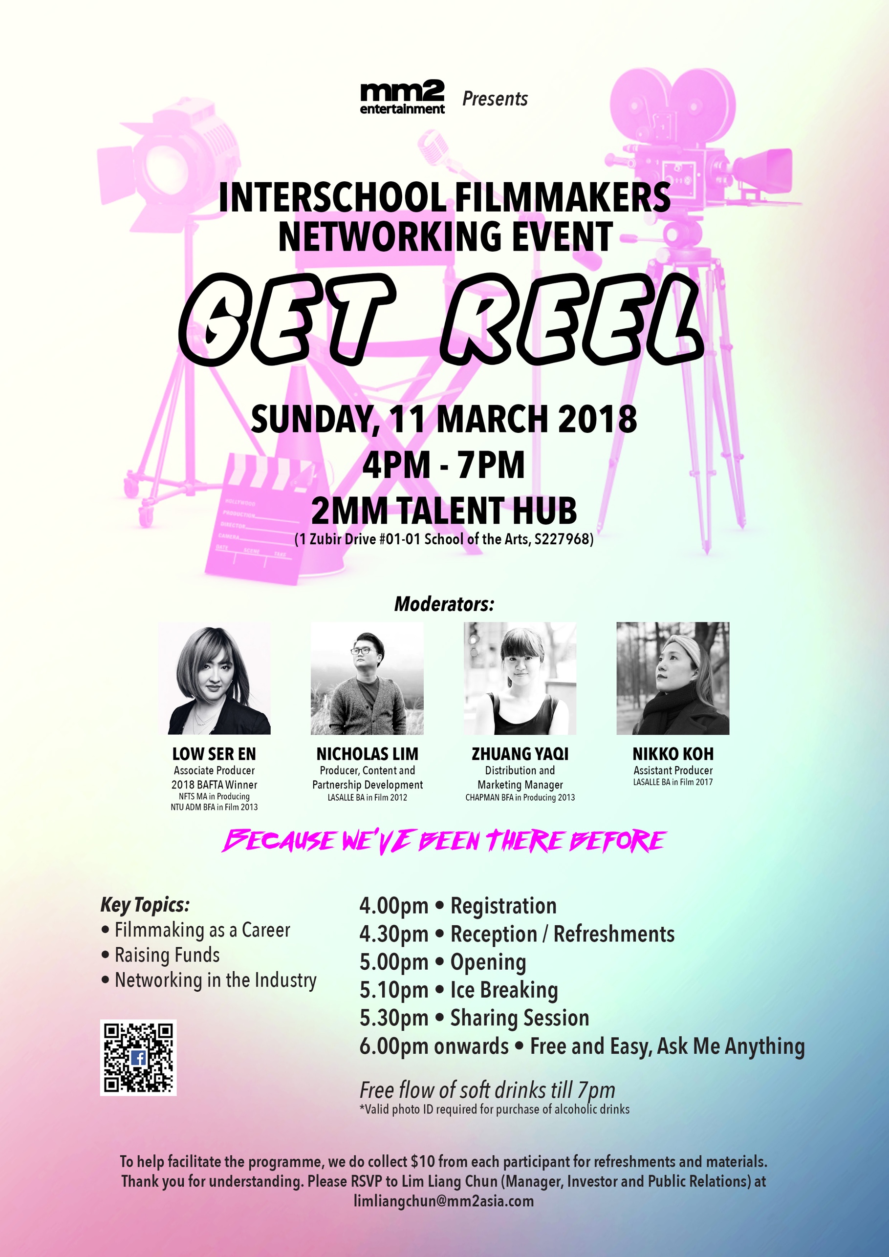 Get Reel: Interschool Filmmakers Networking Event at ADM Careers