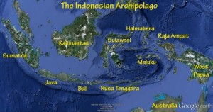 Map of the Indonesian Archipelago