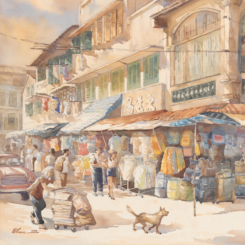 Now and Then: Watercolour paintings by Allan Chan