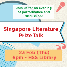 Singapore Literature Prize Talk @ HSS Library