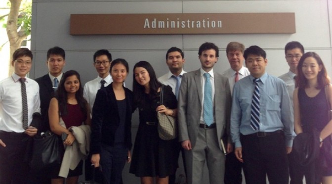 Nanyang Business School Participation in CEIBS 2014 MBA Career Trek