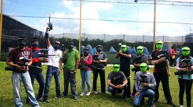 Paintball – An event whose name was later changed to "Painball"!