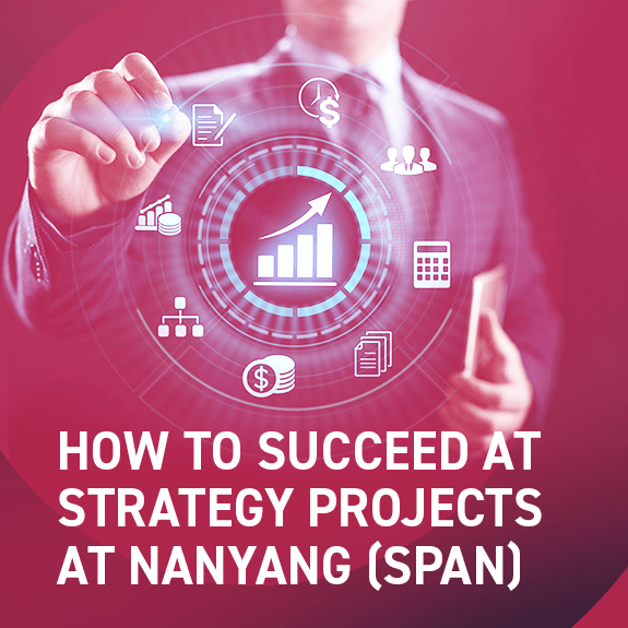 How to Succeed at Strategy Projects At Nanyang (SPAN)