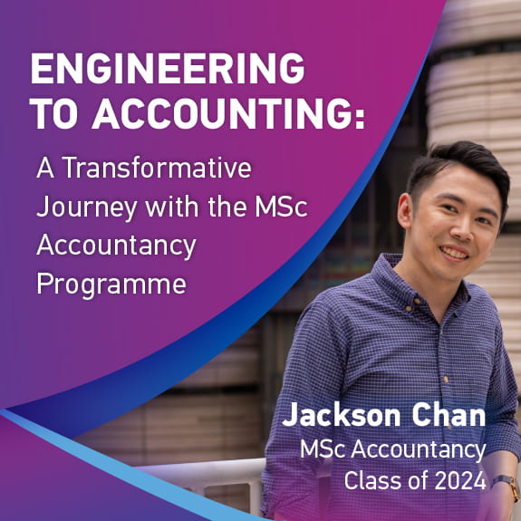 Engineering to Accounting: A Transformative Journey with the MSc Accountancy Programme