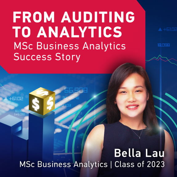 From Auditing to Analytics: MSc Business Analytics Success Story
