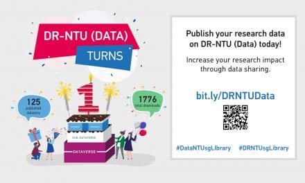 DR-NTU (Data) turns 1! Increase your research impact via data sharing