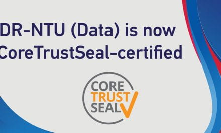 DR-NTU (Data) is certified as Trusted Data Repository