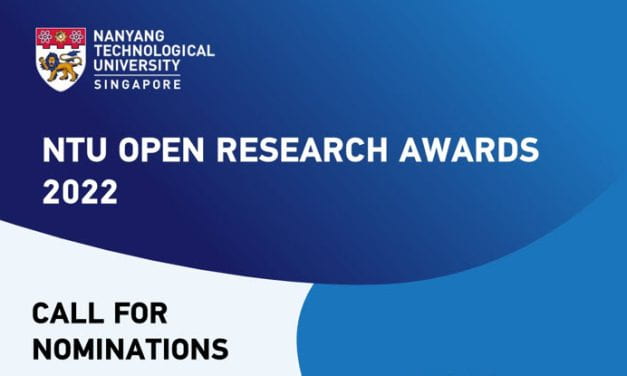 NTU Open Research Awards 2022 – Call for Nominations