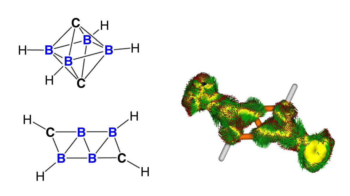 Discovery of a Two-Dimensional Carborane Cluster
