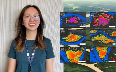 URECA Research Excellence Award to Ang Wei Jing for mapping Amazon River floodplains
