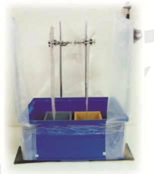 Apparatus for measurement of geotextile-water characteristic curve
